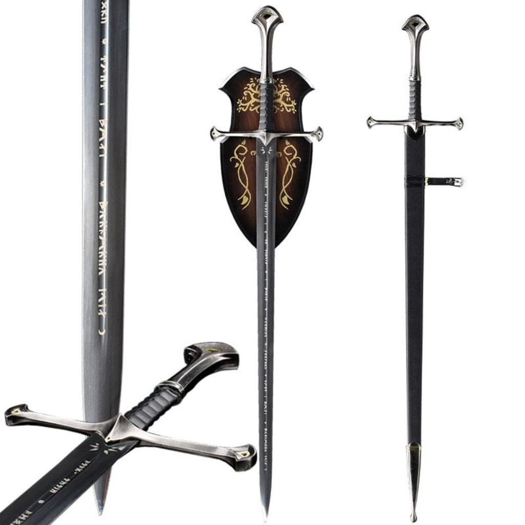 Aragorn’s Narsil Sword Replica - Lord of the Rings Stainless Steel Medieval Blade
