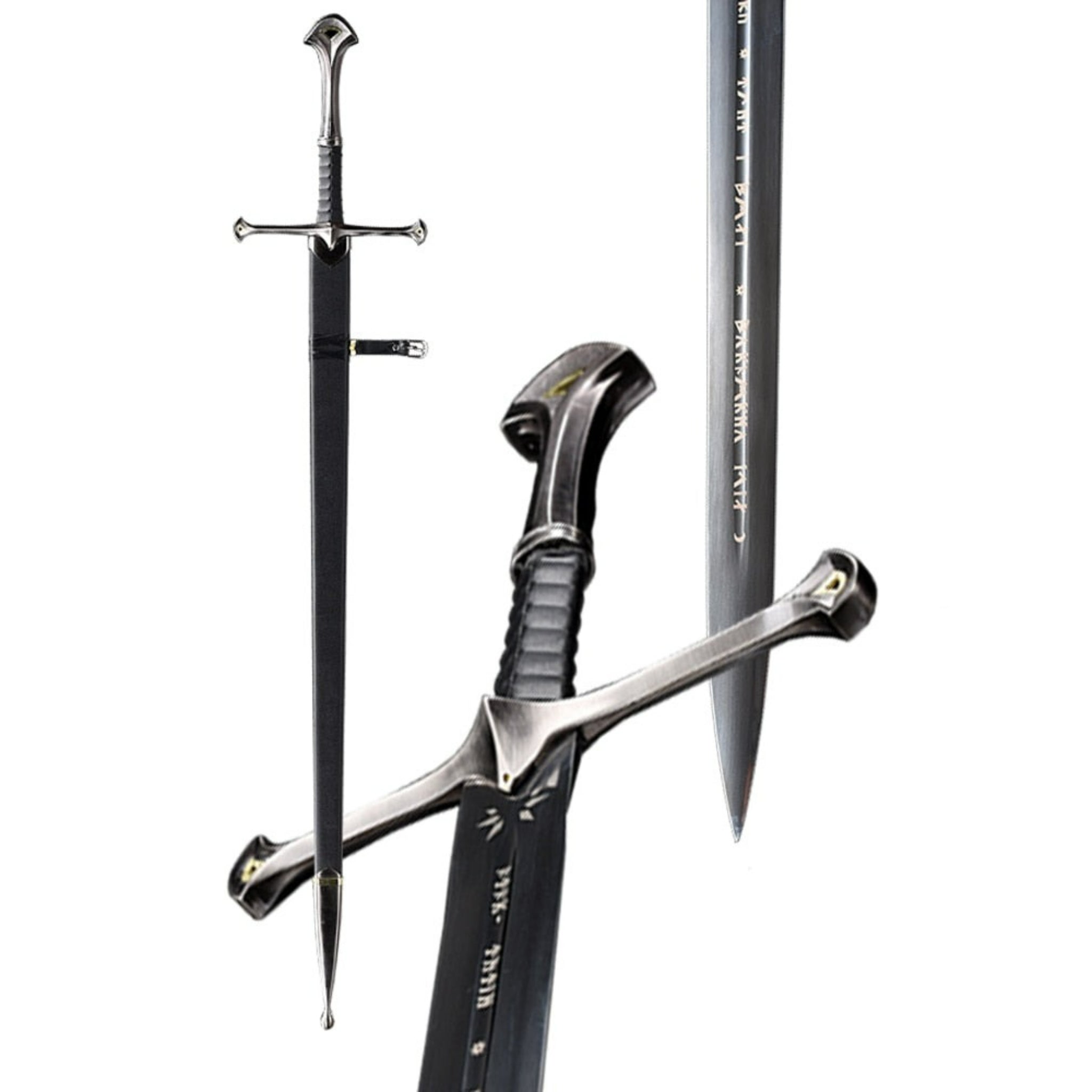 Aragorn’s Narsil Sword Replica - Lord of the Rings Stainless Steel Medieval Blade