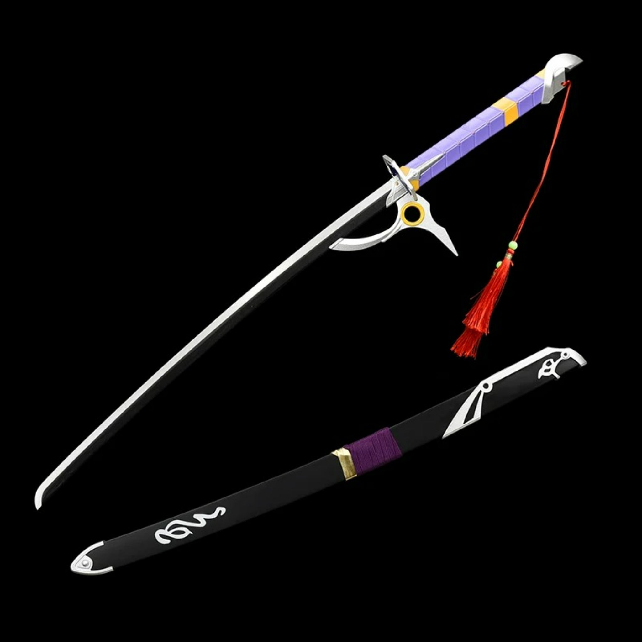 Rean Schwarzer Tachi Replica - Trails of Cold Steel Carbon Steel Sword