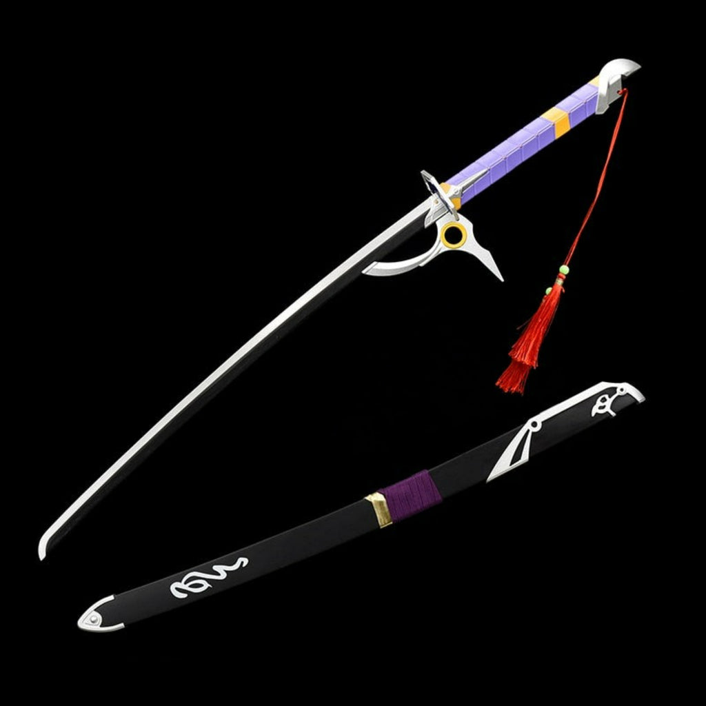 Rean Schwarzer Tachi Replica - Trails of Cold Steel Carbon Steel Sword