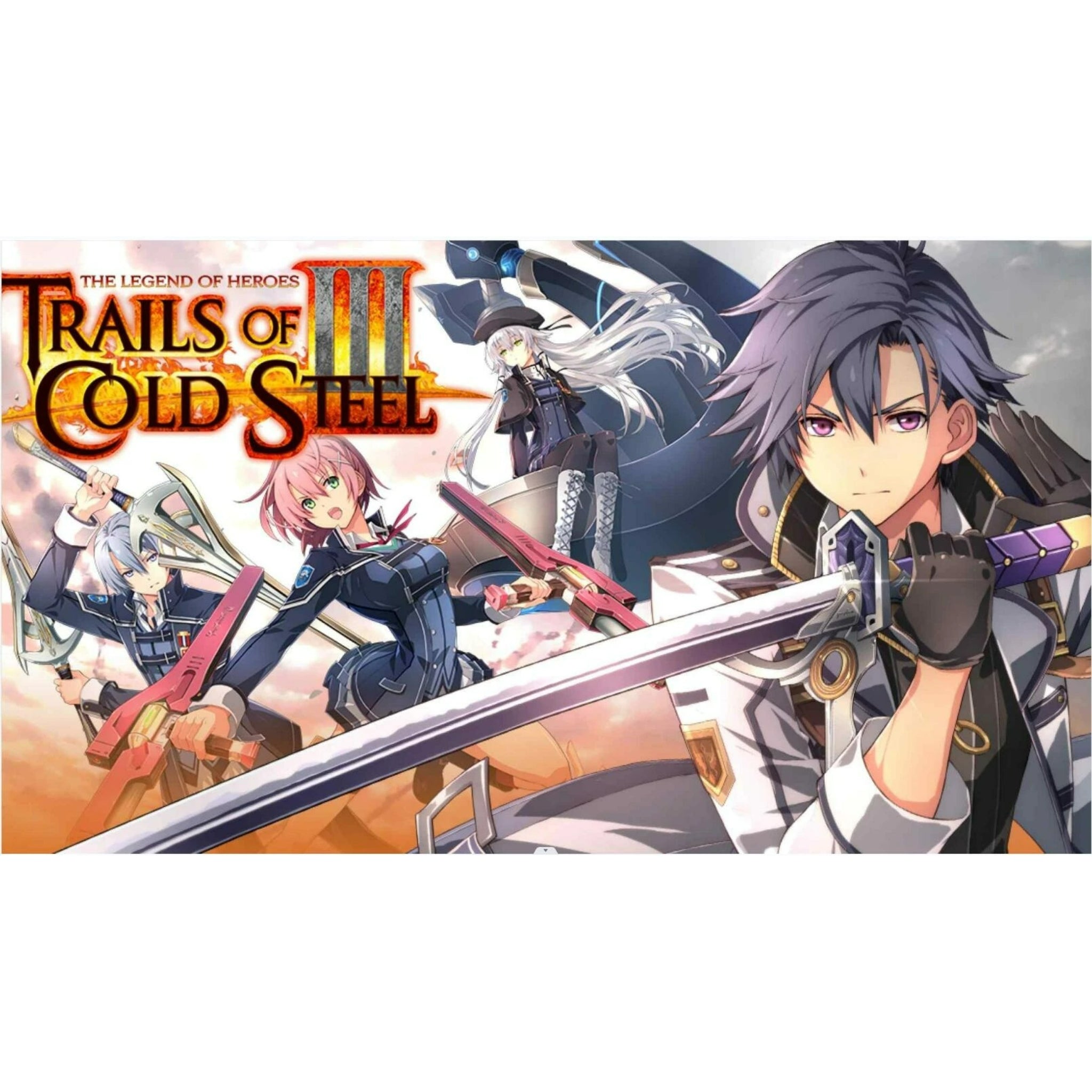 Rean Schwarzer Tachi Replica - Trails of Cold Steel Carbon Steel Sword