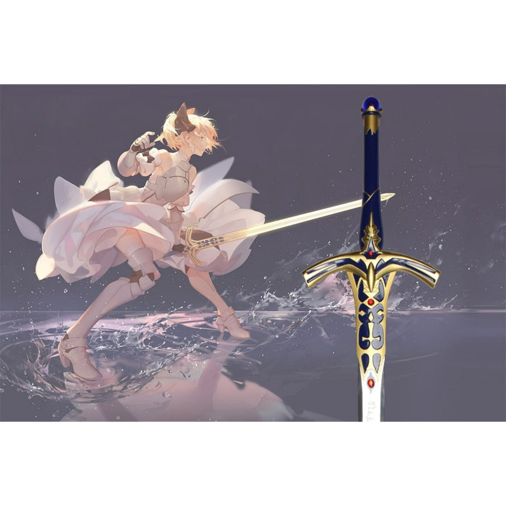 Fate/Grand Order Saber Lily Excalibur Sword - Premium Metal Cosplay Replica