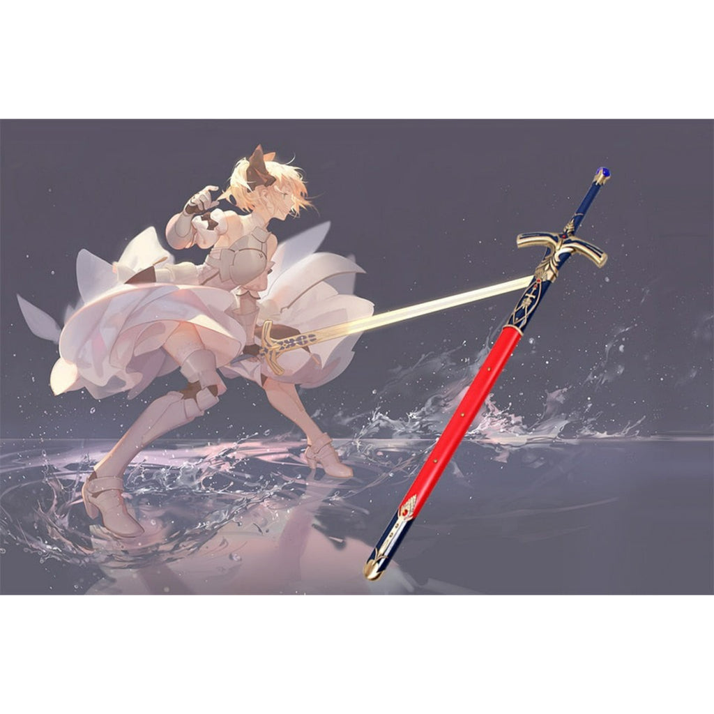 Fate/Grand Order Saber Lily Excalibur Sword - Premium Metal Cosplay Replica