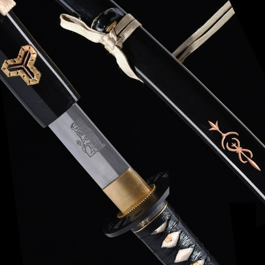 Kill Bill The Bride's Katana - 41 Inch Handmade Full Tang 1045 Carbon Steel