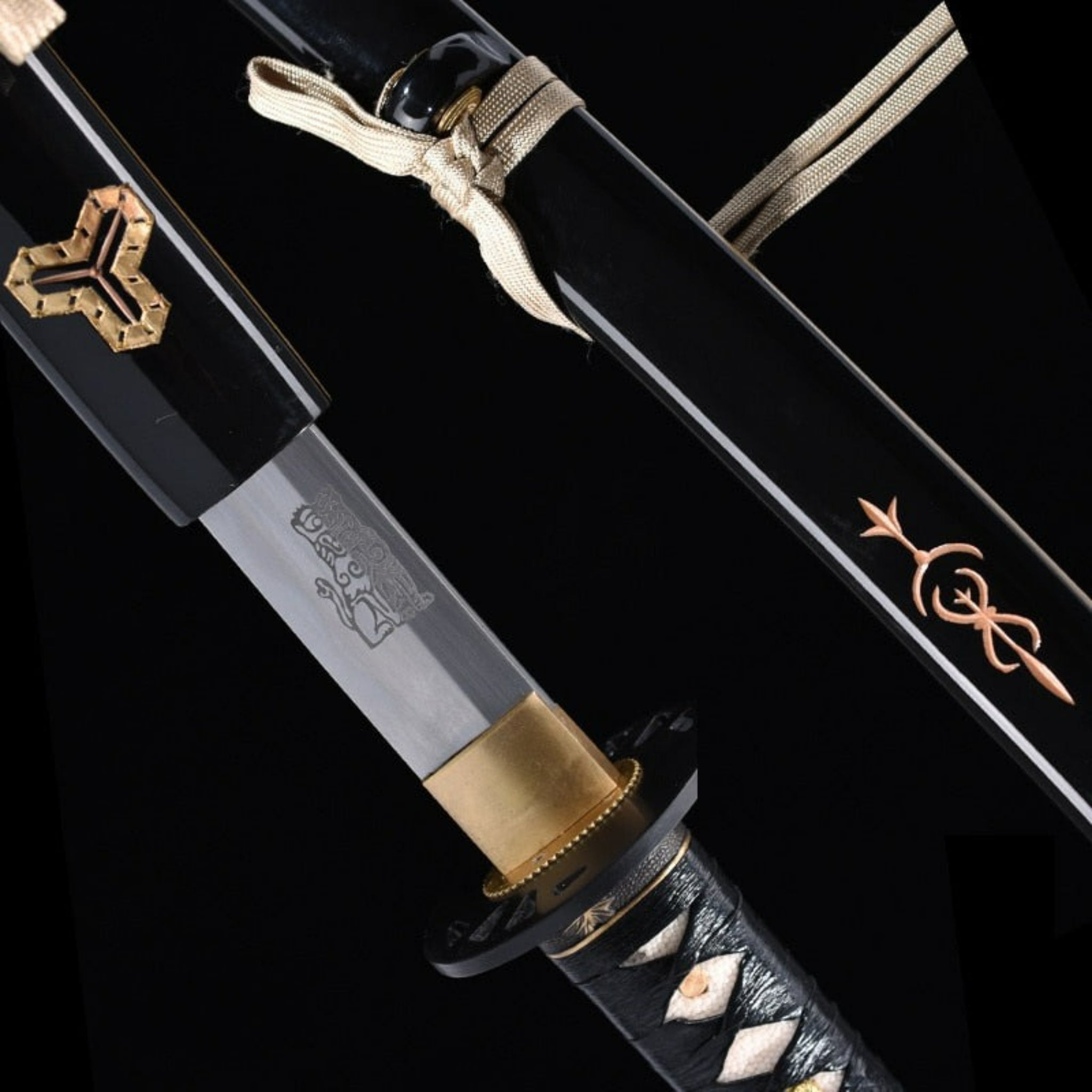 Kill Bill The Bride's Katana - 41 Inch Handmade Full Tang 1045 Carbon Steel