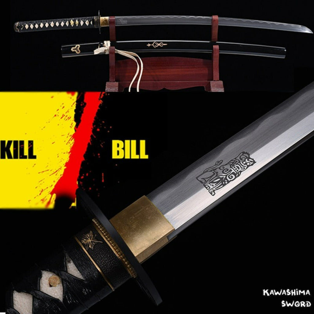 Kill Bill The Bride's Katana - 41 Inch Handmade Full Tang 1045 Carbon Steel