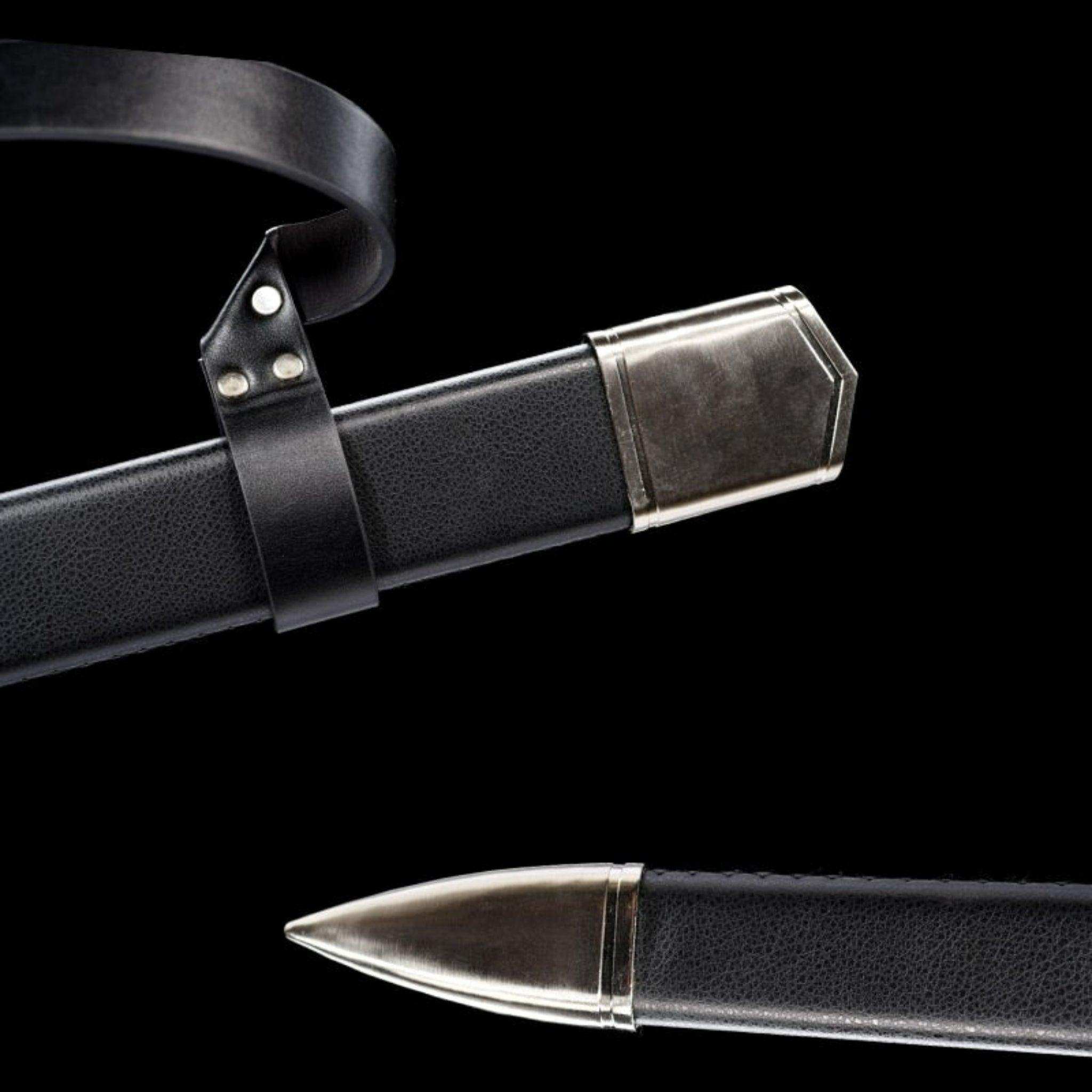 The Witcher Geralt of Rivia Silver Sword - 50 Inch Two-Handed Stainless Steel Replica