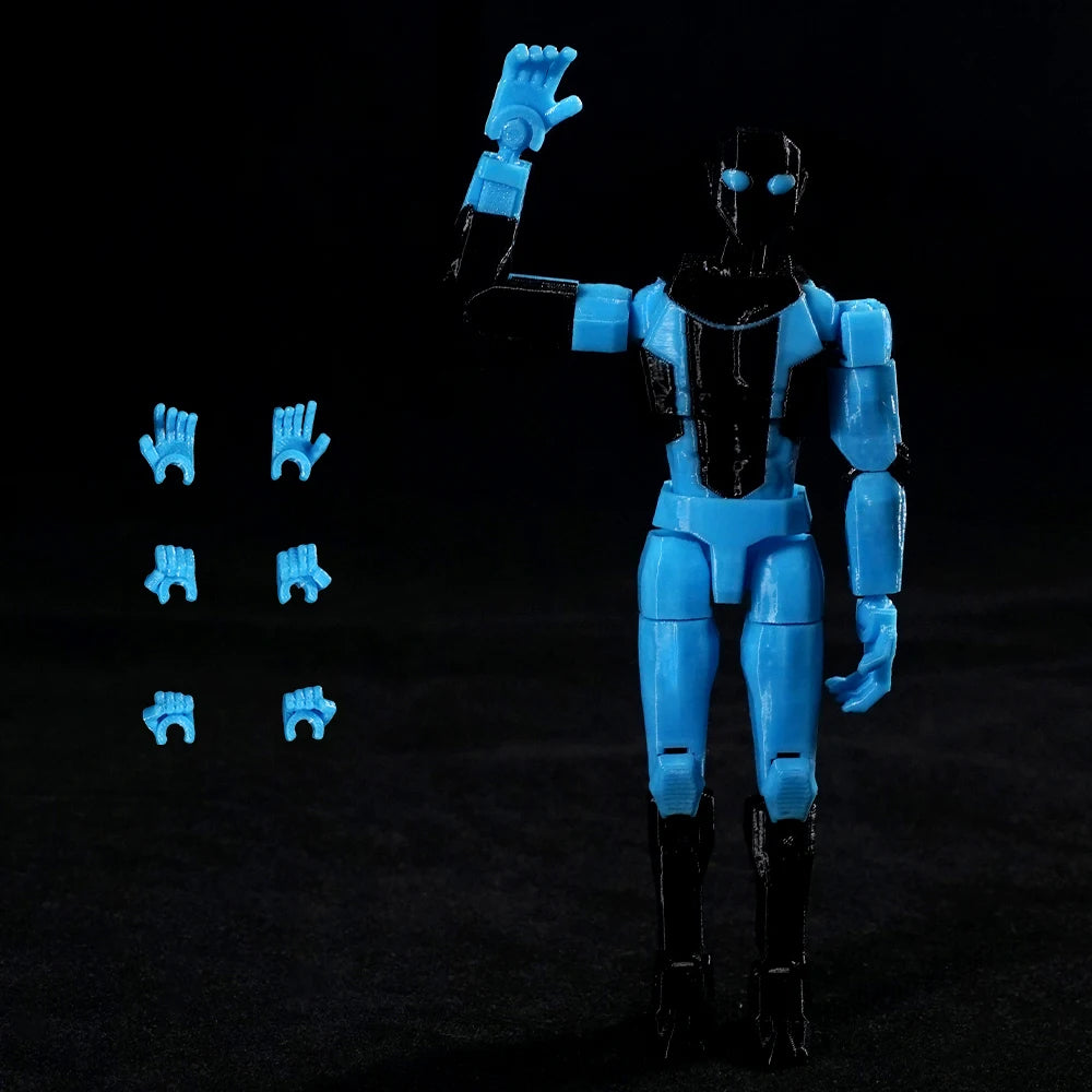 3D Printed Invincible Multi-Jointed Action Figure - 14cm Articulated Dummy 13 Superhero Model