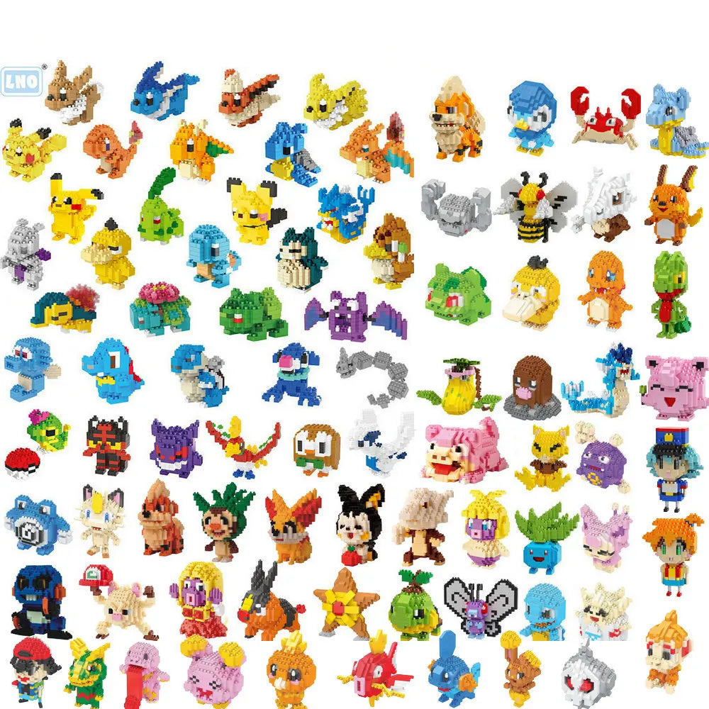 Pokemon Building Blocks - Choose from 70+ Styles