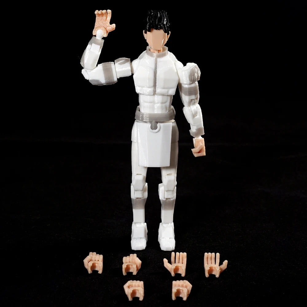 3D Printed Invincible Multi-Jointed Action Figure - 14cm Articulated Dummy 13 Superhero Model
