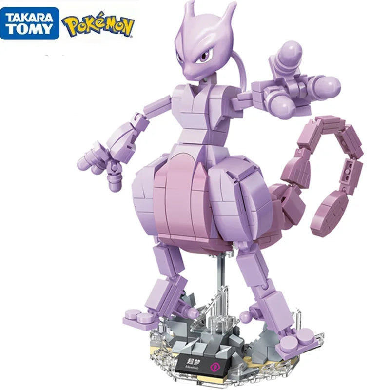 Pokemon Building Block - Highly Detailed Mewtwo Collectible Model Kit