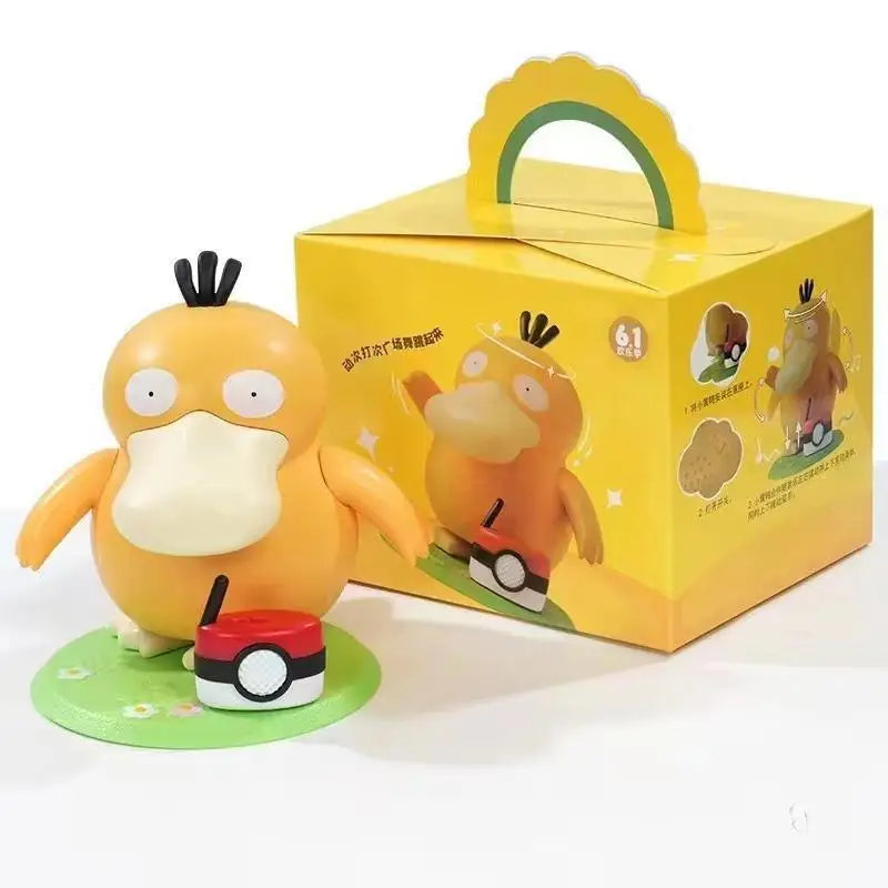Bandai Pokemon Musical Dancing Psyduck - KFC Limited Edition Singing Action Figure - Kawaii Interactive Toy & Collector’s Model