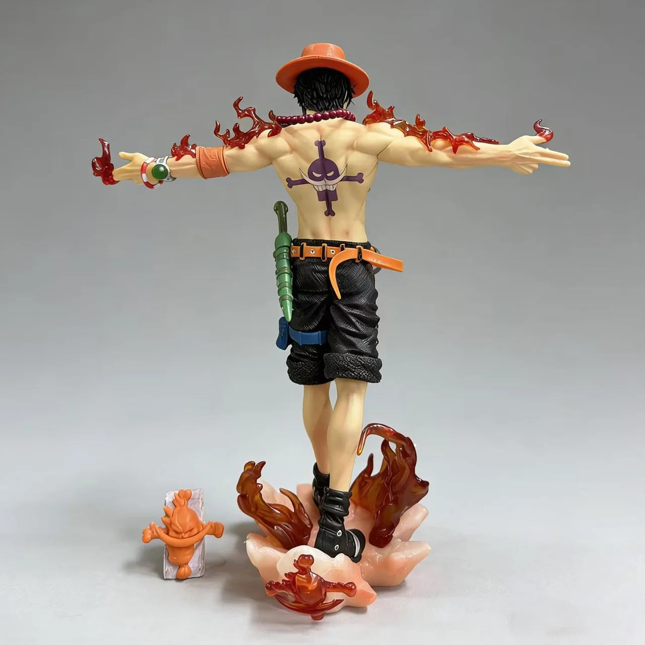 One Piece Portgas D. Ace Action Figure - 28cm 1/6 Scale PVC Statue Collectible Model