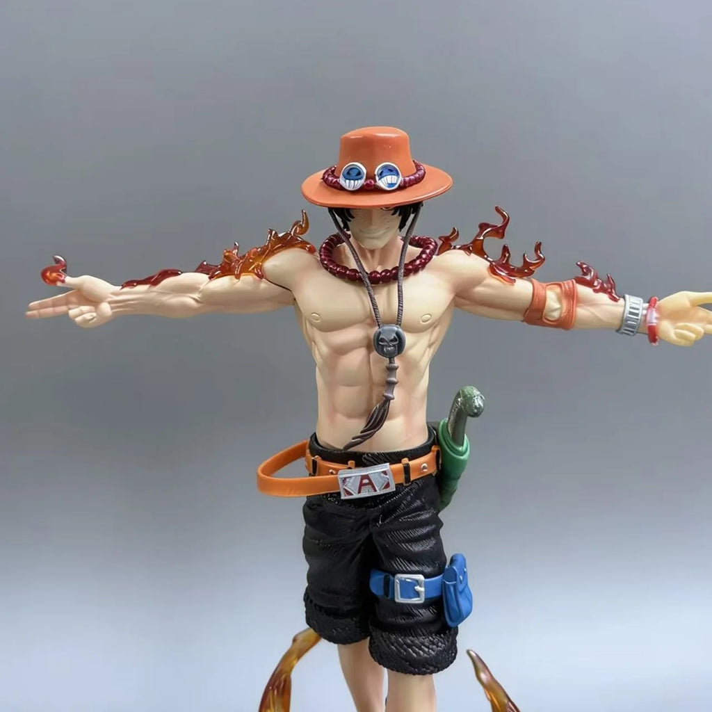 One Piece Portgas D. Ace Action Figure - 28cm 1/6 Scale PVC Statue Collectible Model