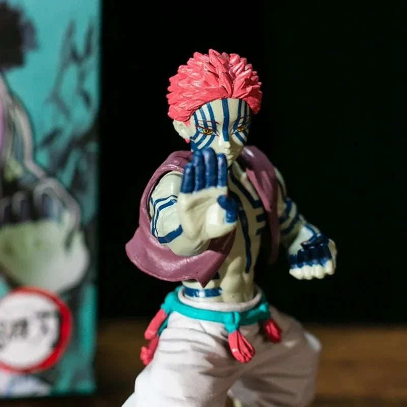 Demon Slayer Akaza Figure – 15cm Juuni Kitsuki Upper Moon Three Action Model