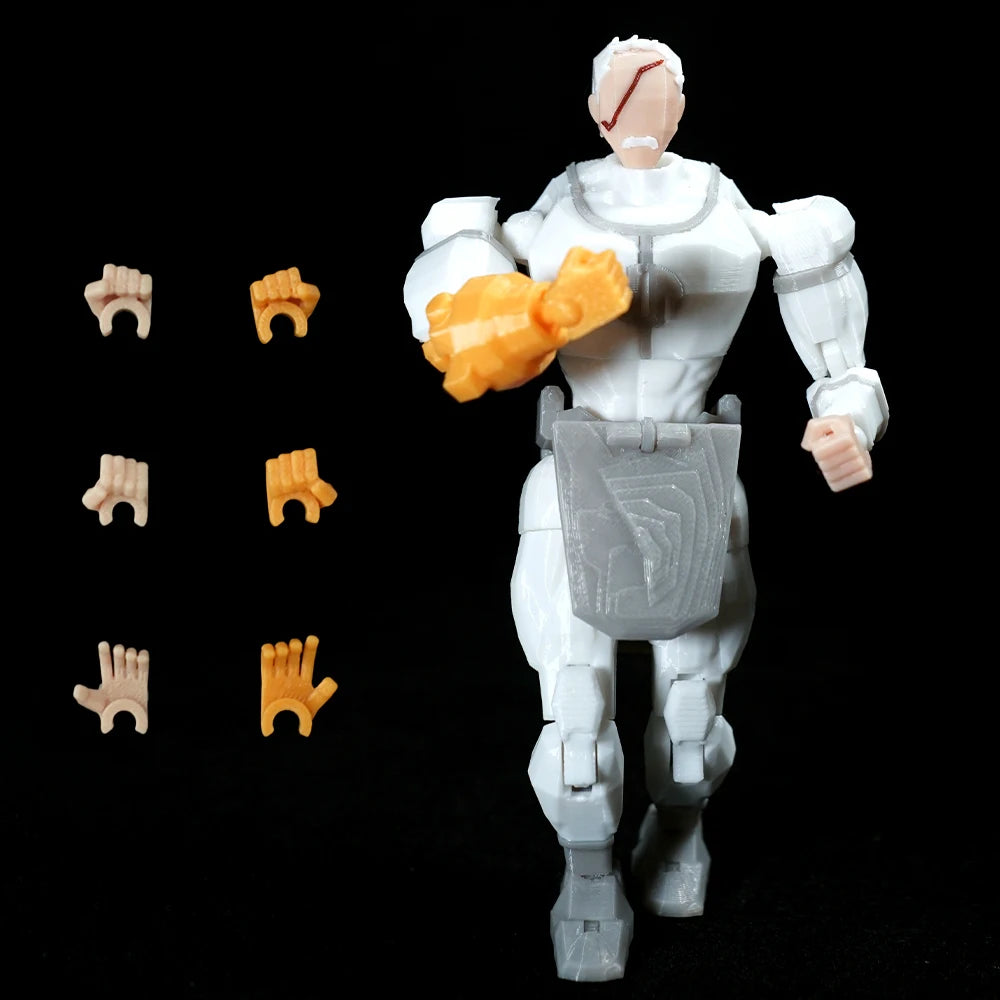 3D Printed Invincible Multi-Jointed Action Figure - 14cm Articulated Dummy 13 Superhero Model