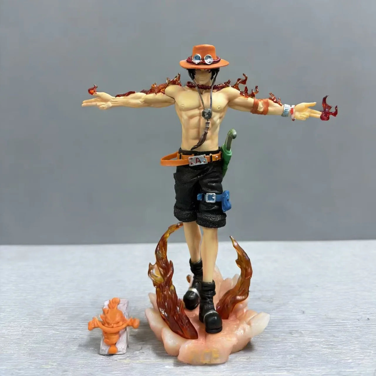 One Piece Portgas D. Ace Action Figure - 28cm 1/6 Scale PVC Statue Collectible Model