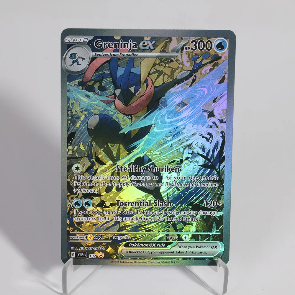 Holographic Pokemon Proxy Cards - Foil Latios, Pikachu, Mew & Greninja PTCG Collectibles