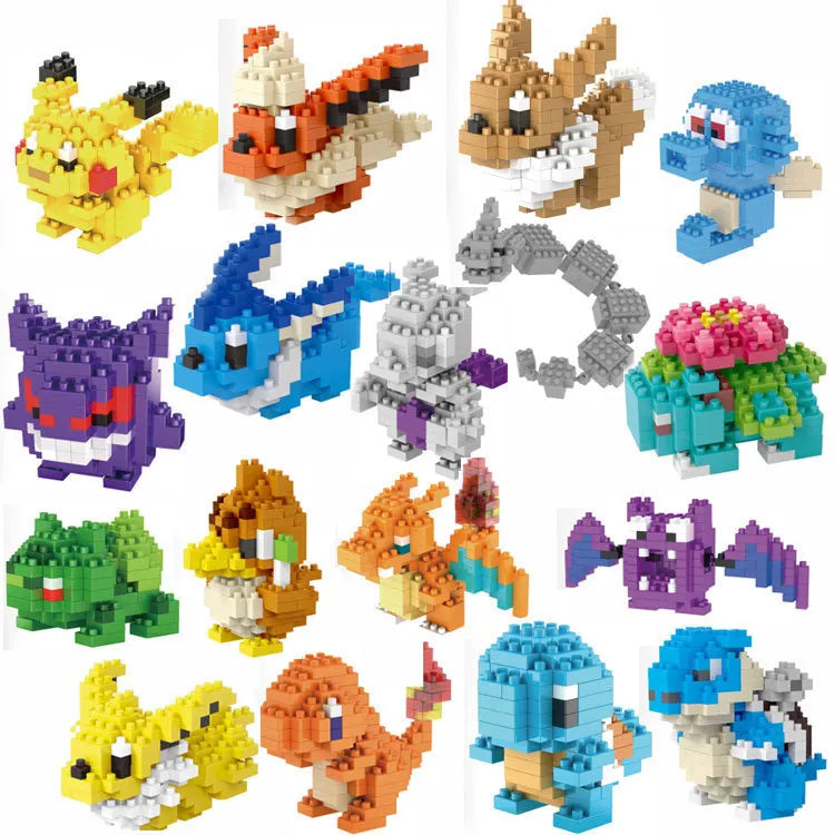 Pokemon Building Blocks - Choose from 70+ Styles