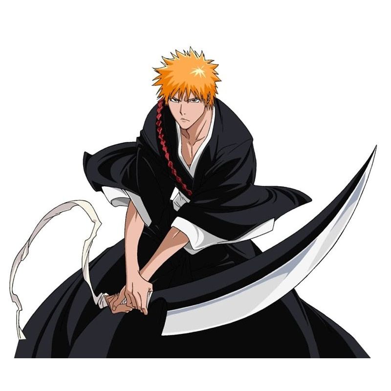 Bleach Ichigo Kurosaki Dual Wield Sword Set
