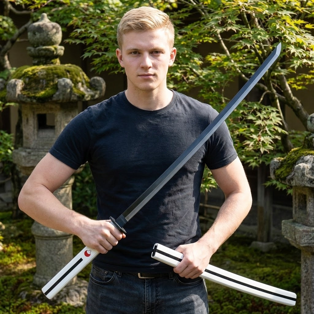Sasuke Uchiha Kusanagi Sword – 40" Real Carbon Steel Naruto Replica