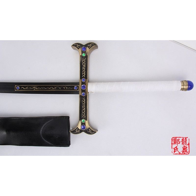 One Piece Dracule Mihawk Yoru Sword – 50" Carbon Steel Cosplay Replica