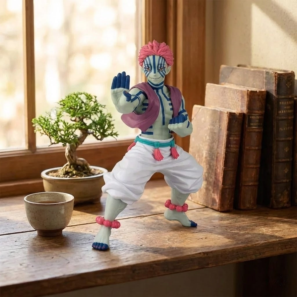 Demon Slayer Akaza Figure – 15cm Juuni Kitsuki Upper Moon Three Action Model