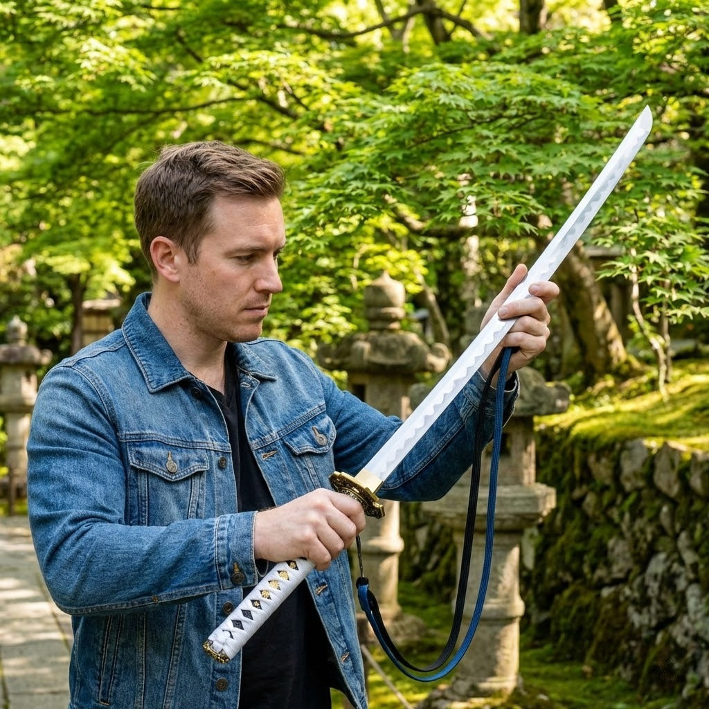 Devil May Cry Yamato Sword – Vergil’s Carbon Steel Katana Replica